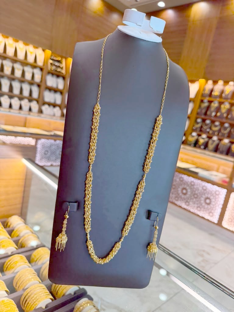 21K Gold Necklace Set